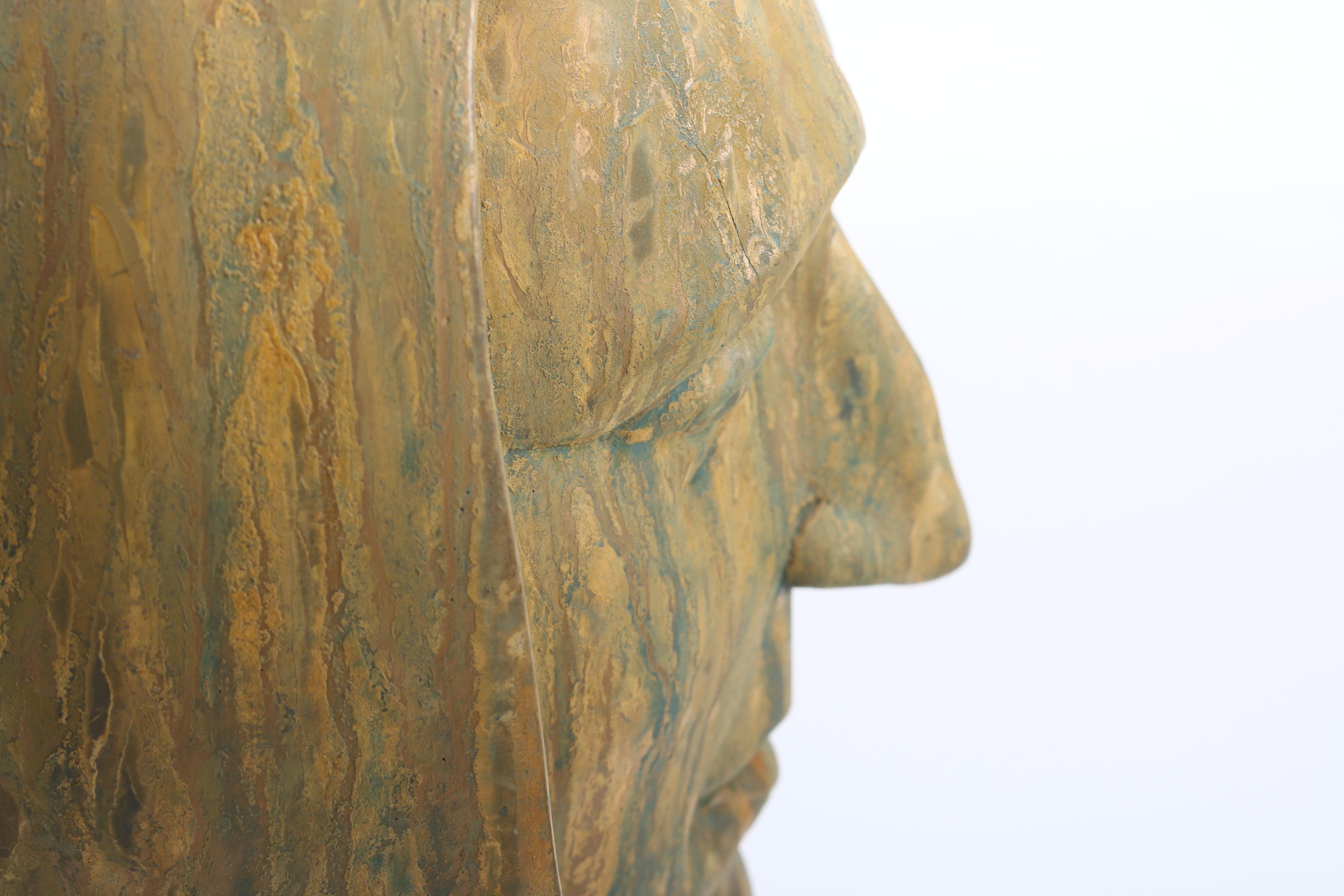 "Albert and Fiona" Resin Busts