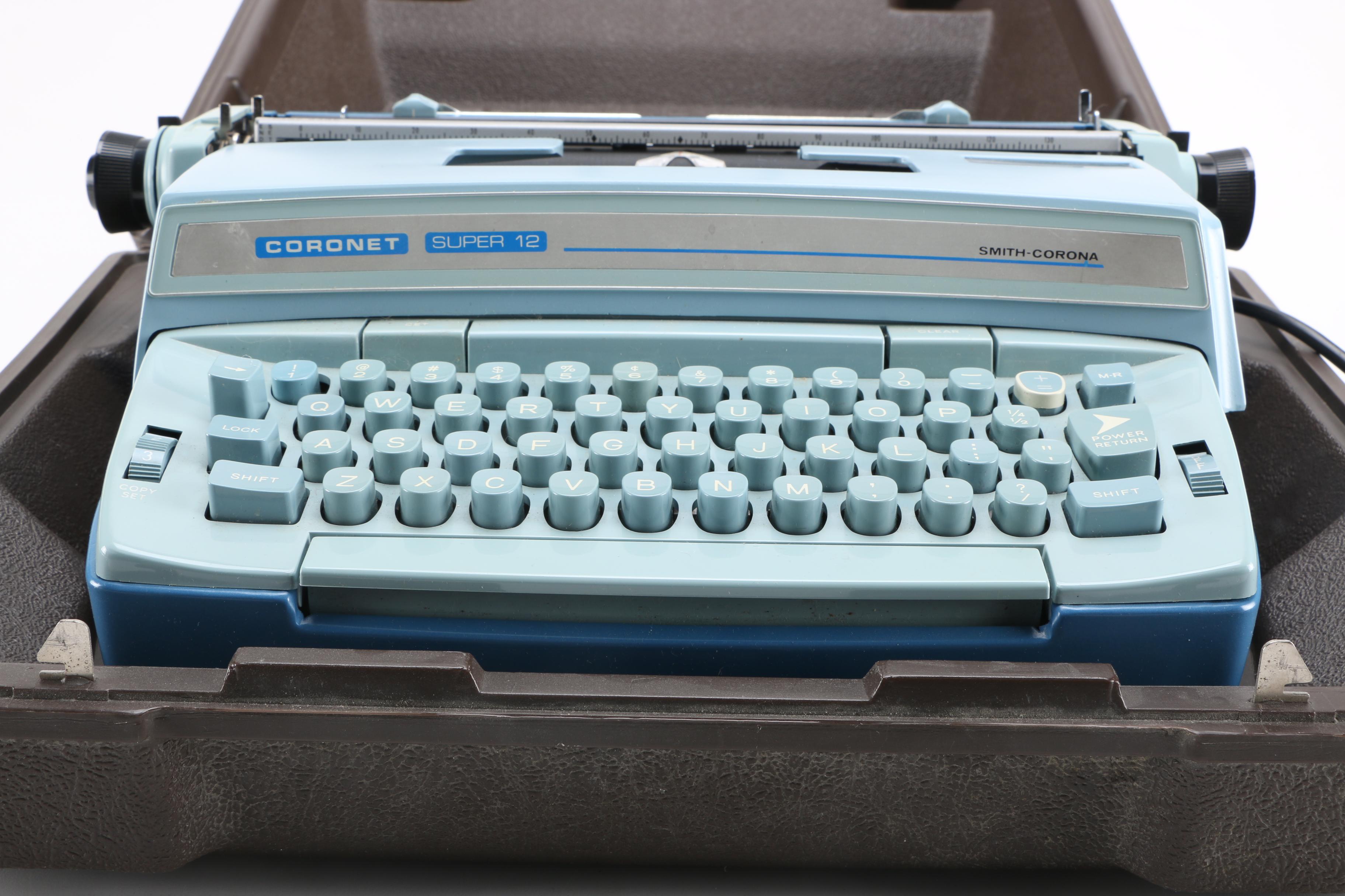 Coronamatic "Coronet Super 12" Typewriter