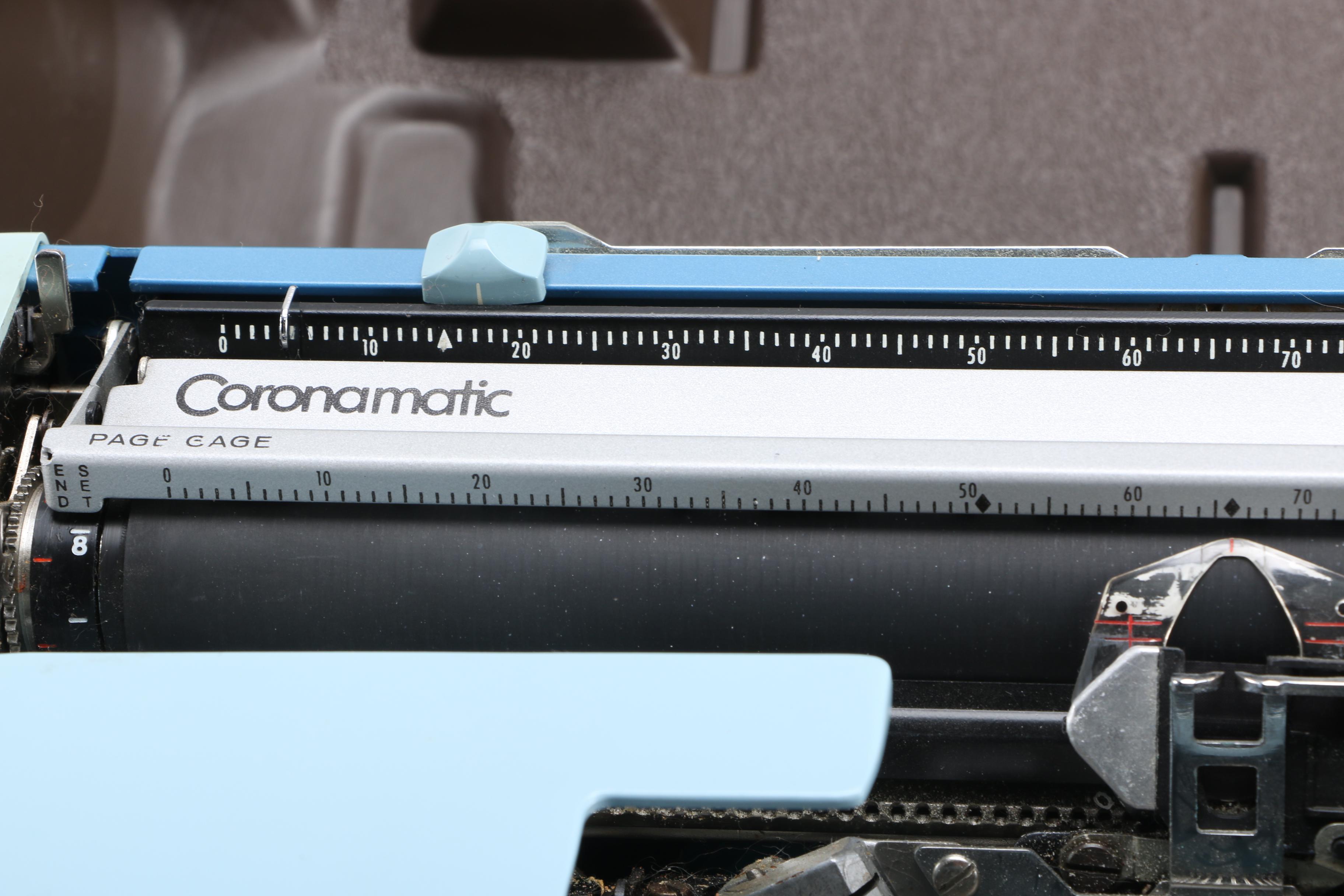 Coronamatic "Coronet Super 12" Typewriter