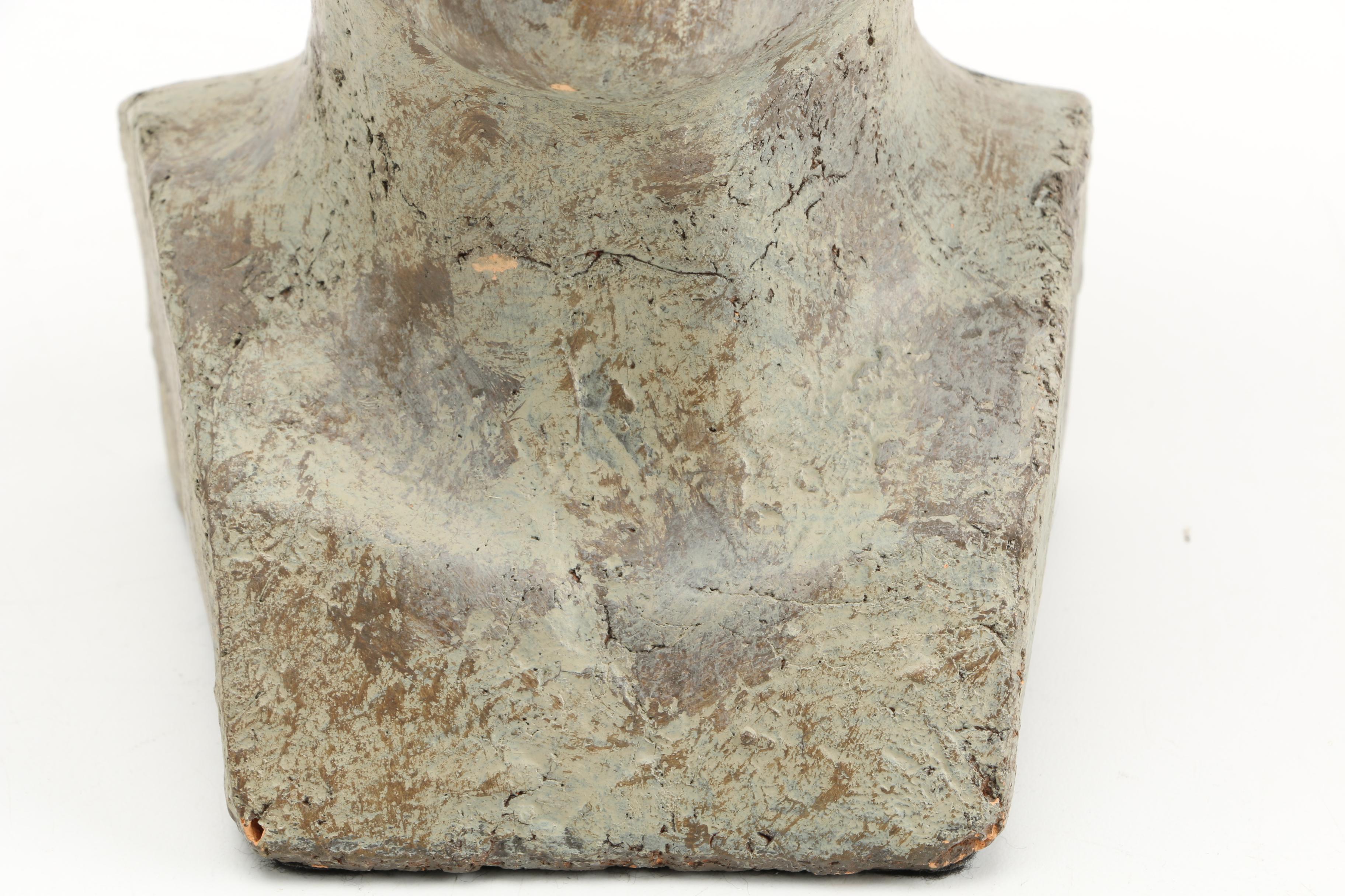 Bust of Woman in Plaster