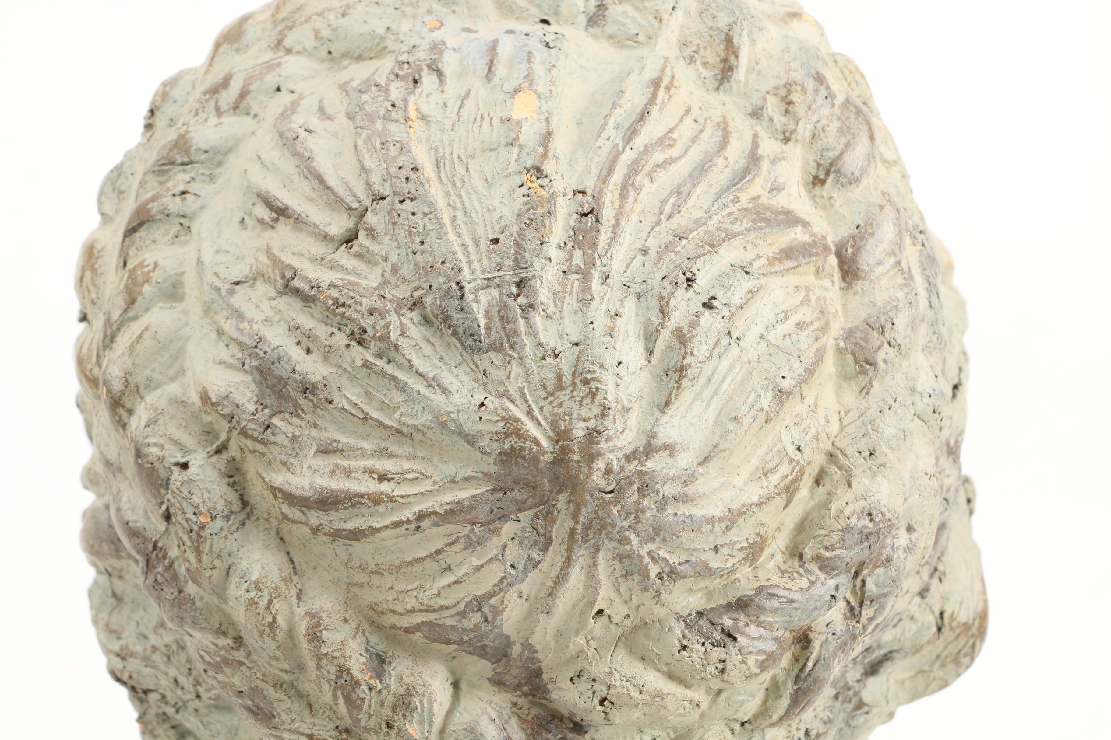 Bust of Woman in Plaster