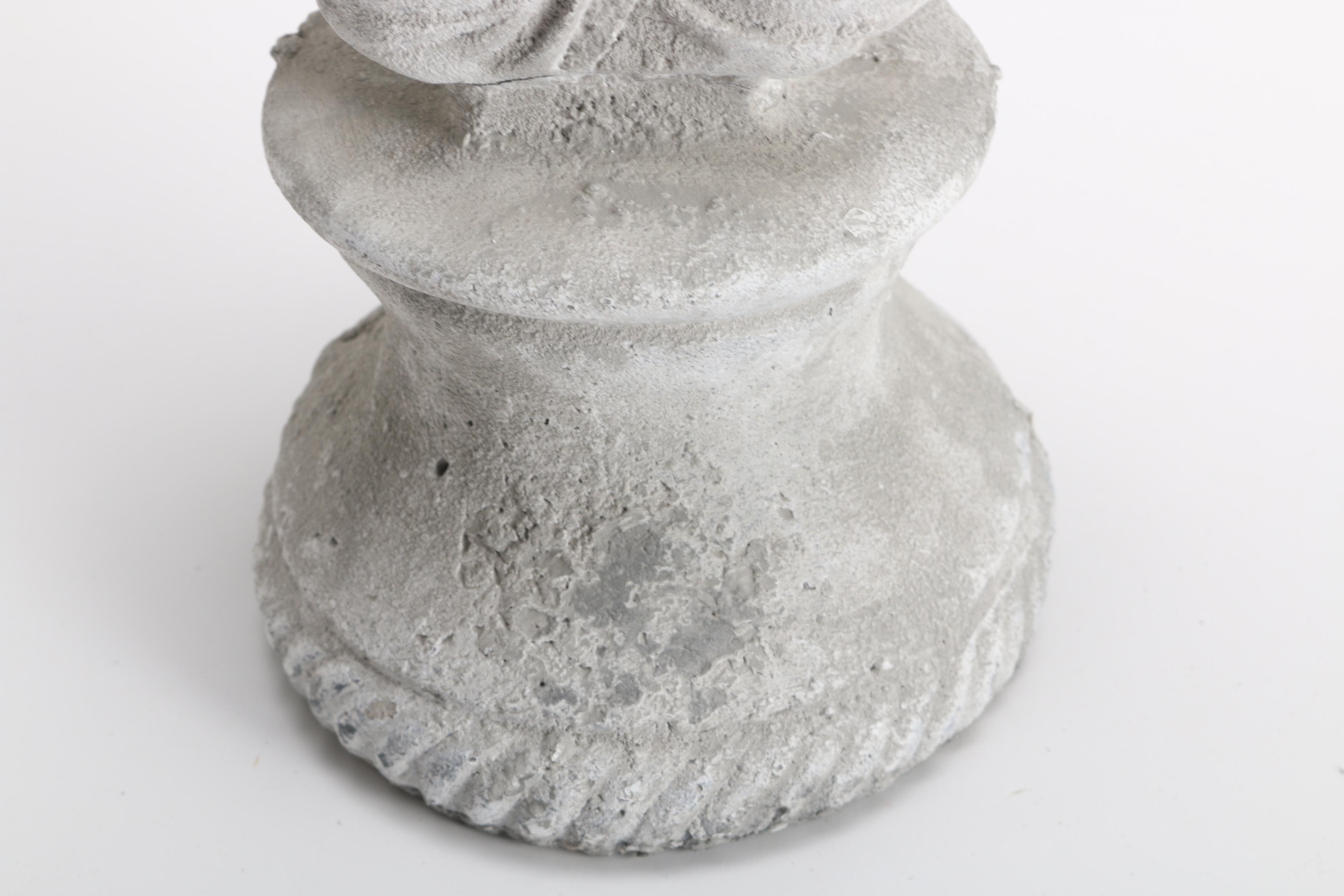 Concrete Romanesque Bust