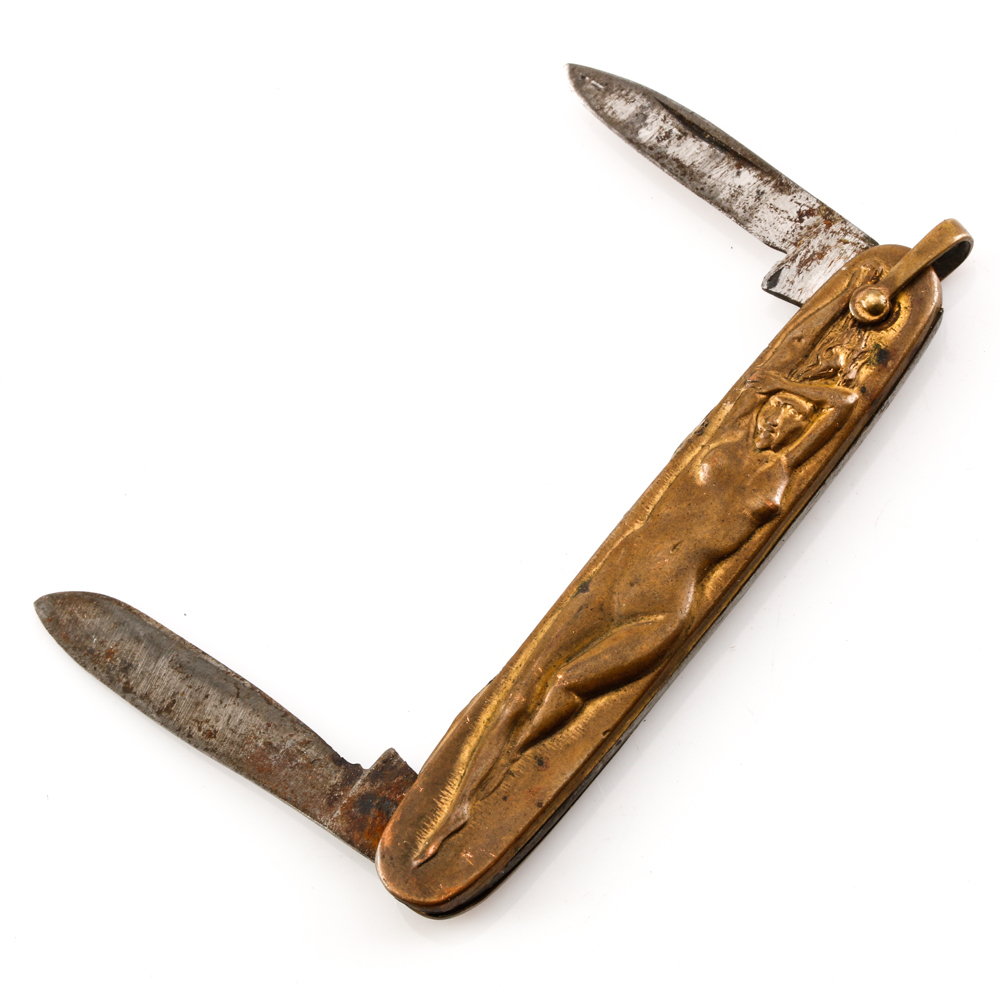 Group of 5 Various Pocket Knives Including a Remington Three Blade