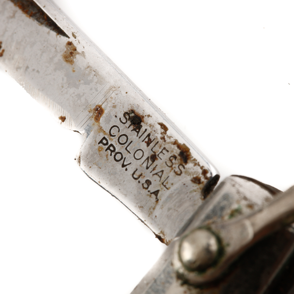 Group of 5 Various Pocket Knives Including a Remington Three Blade