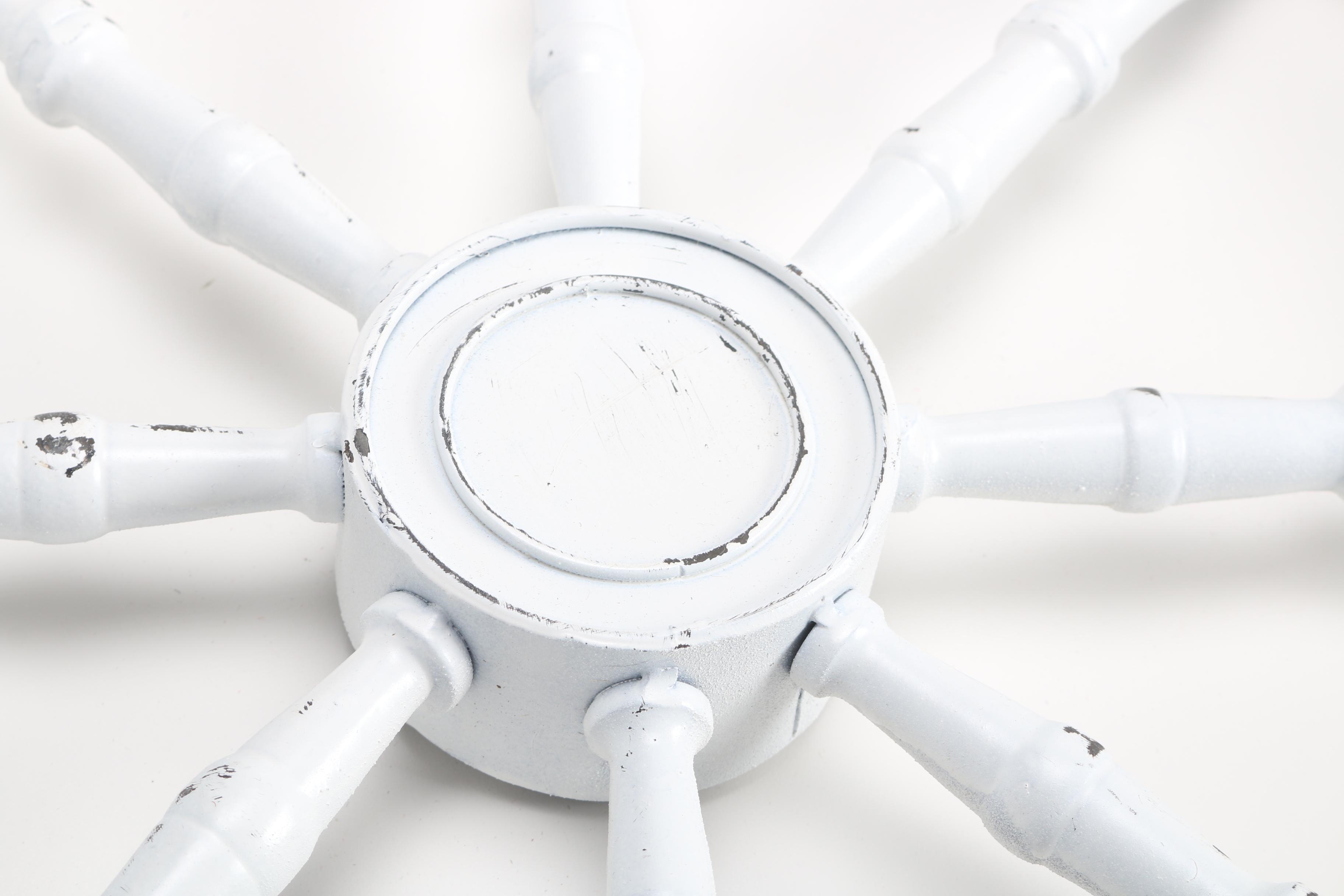 Metal Decorative Nautical Wheel