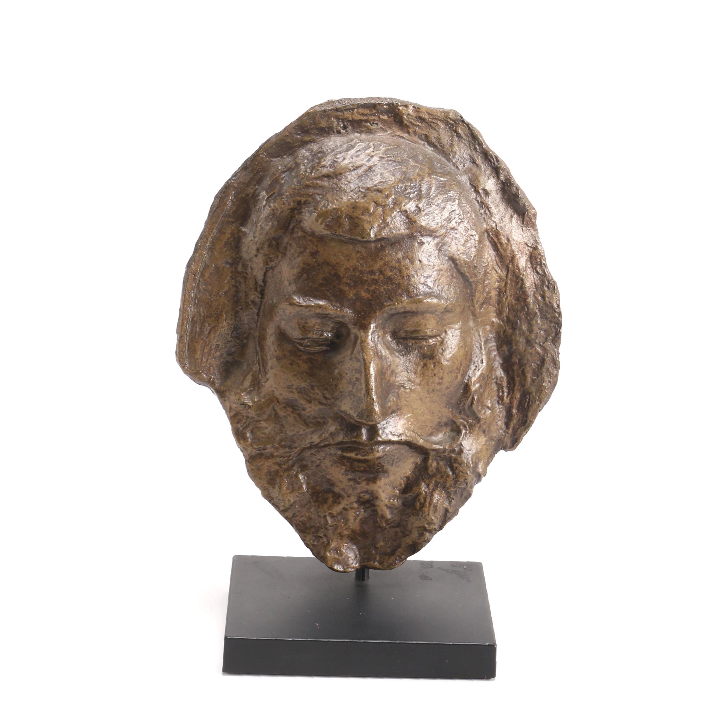 Ceramic Sculpture of Male Face