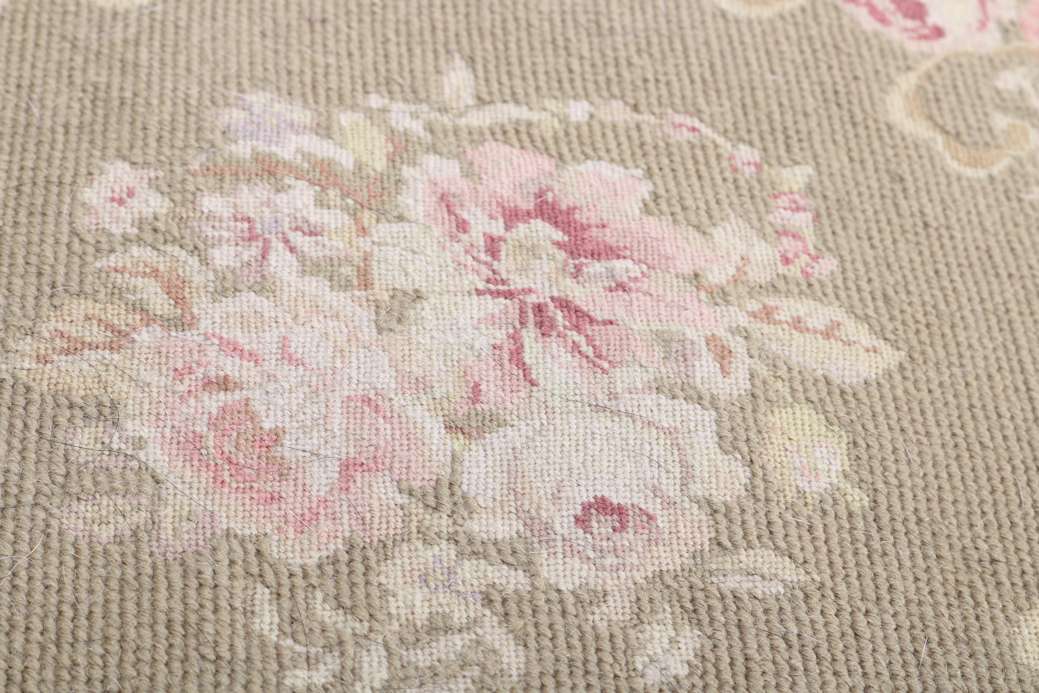 Pair of Vintage Needlepoint Pillows