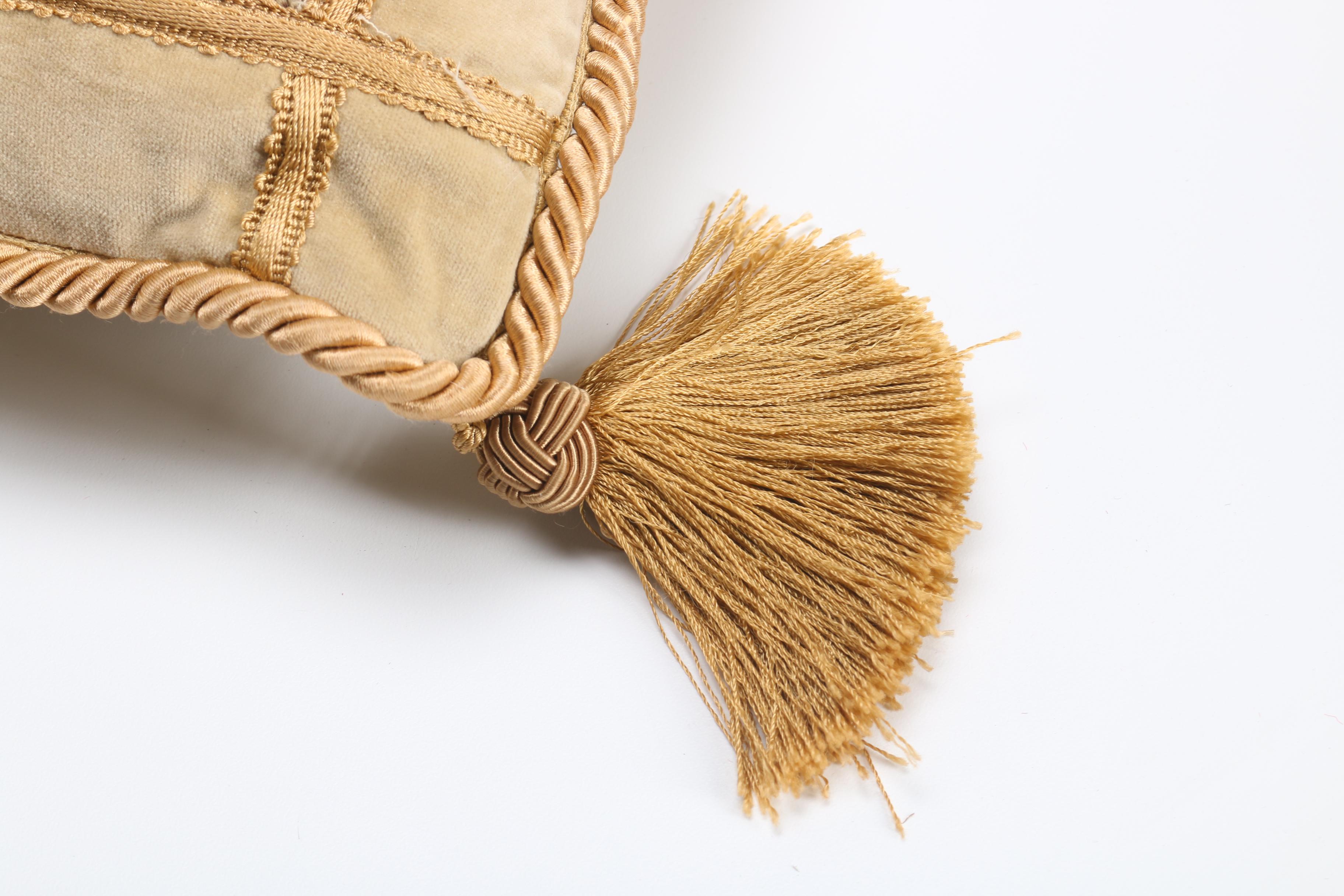 Pair of Vintage Needlepoint Pillows