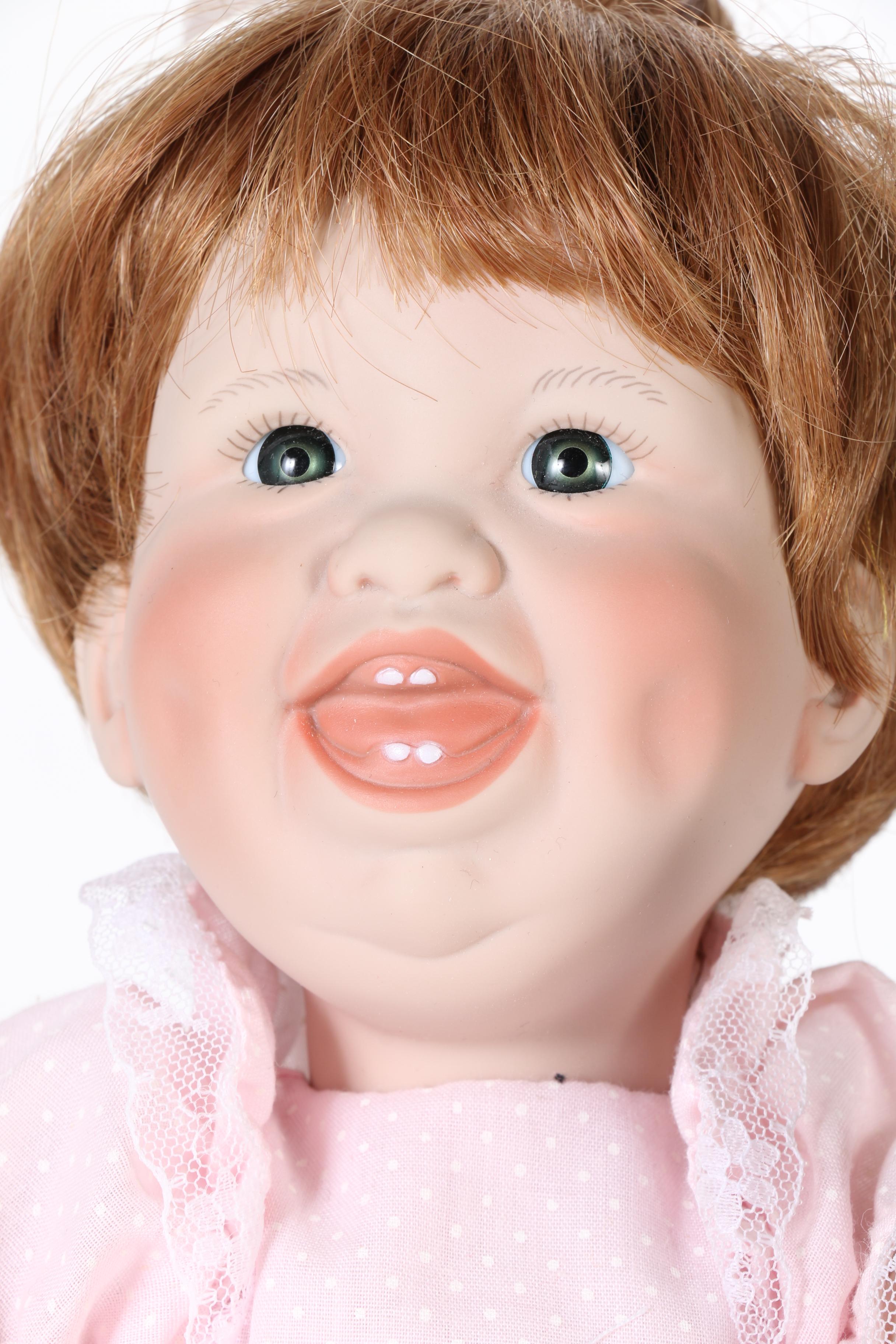 Variety of Vintage and Contemporary Composition Dolls