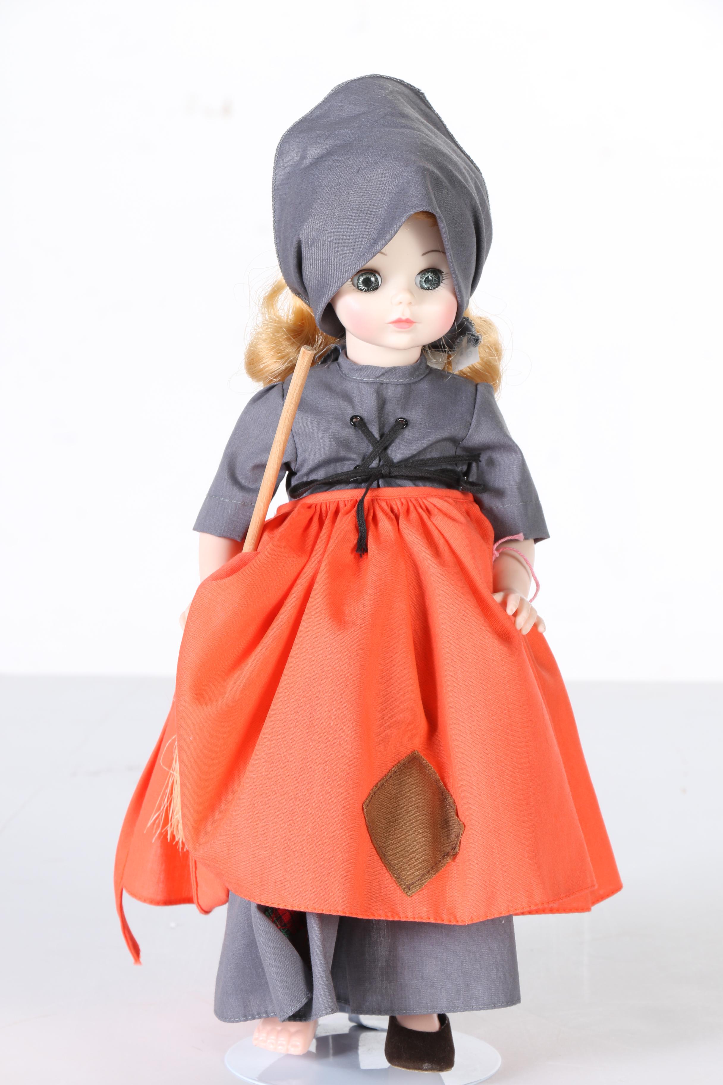 Variety of Vintage and Contemporary Composition Dolls