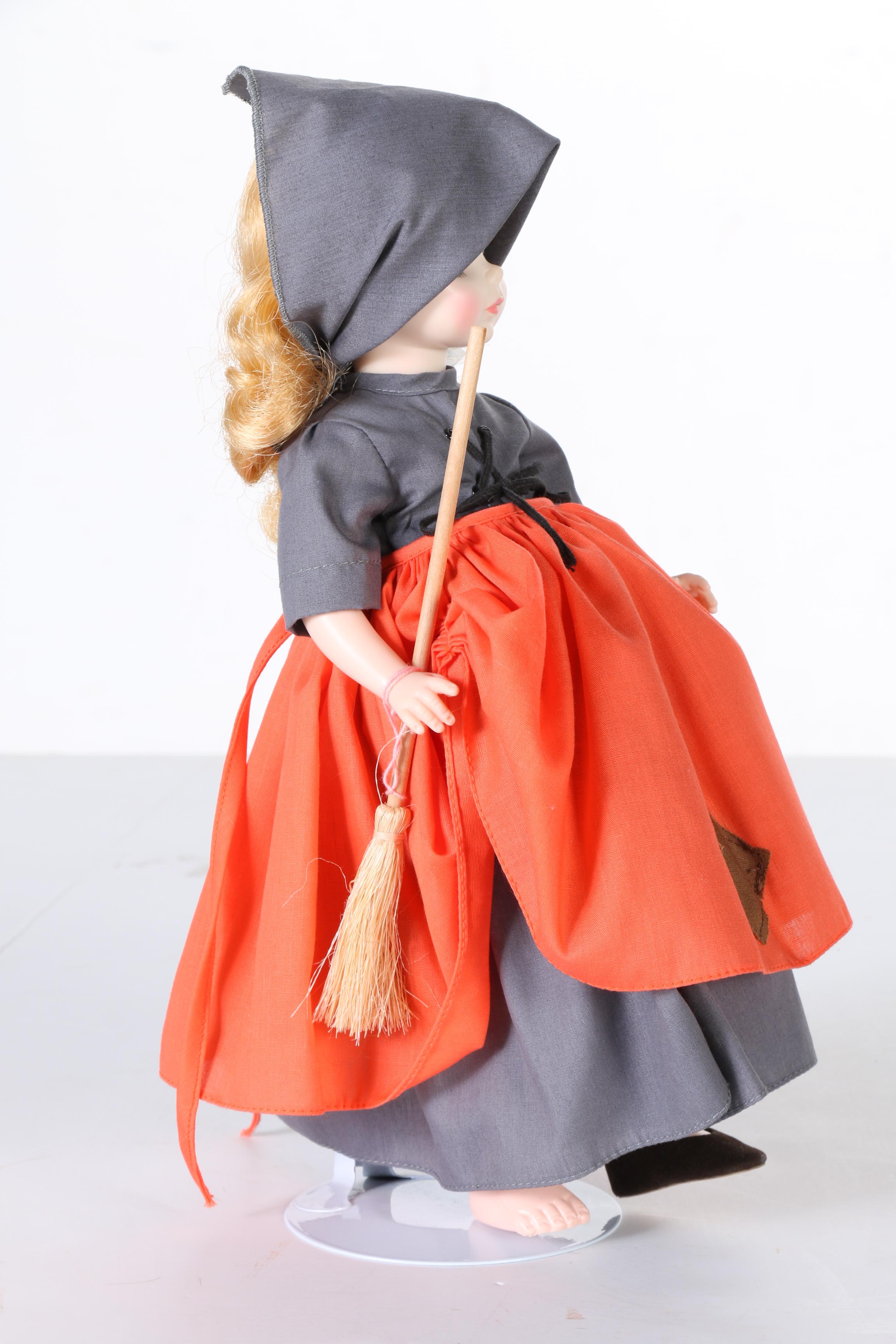 Variety of Vintage and Contemporary Composition Dolls