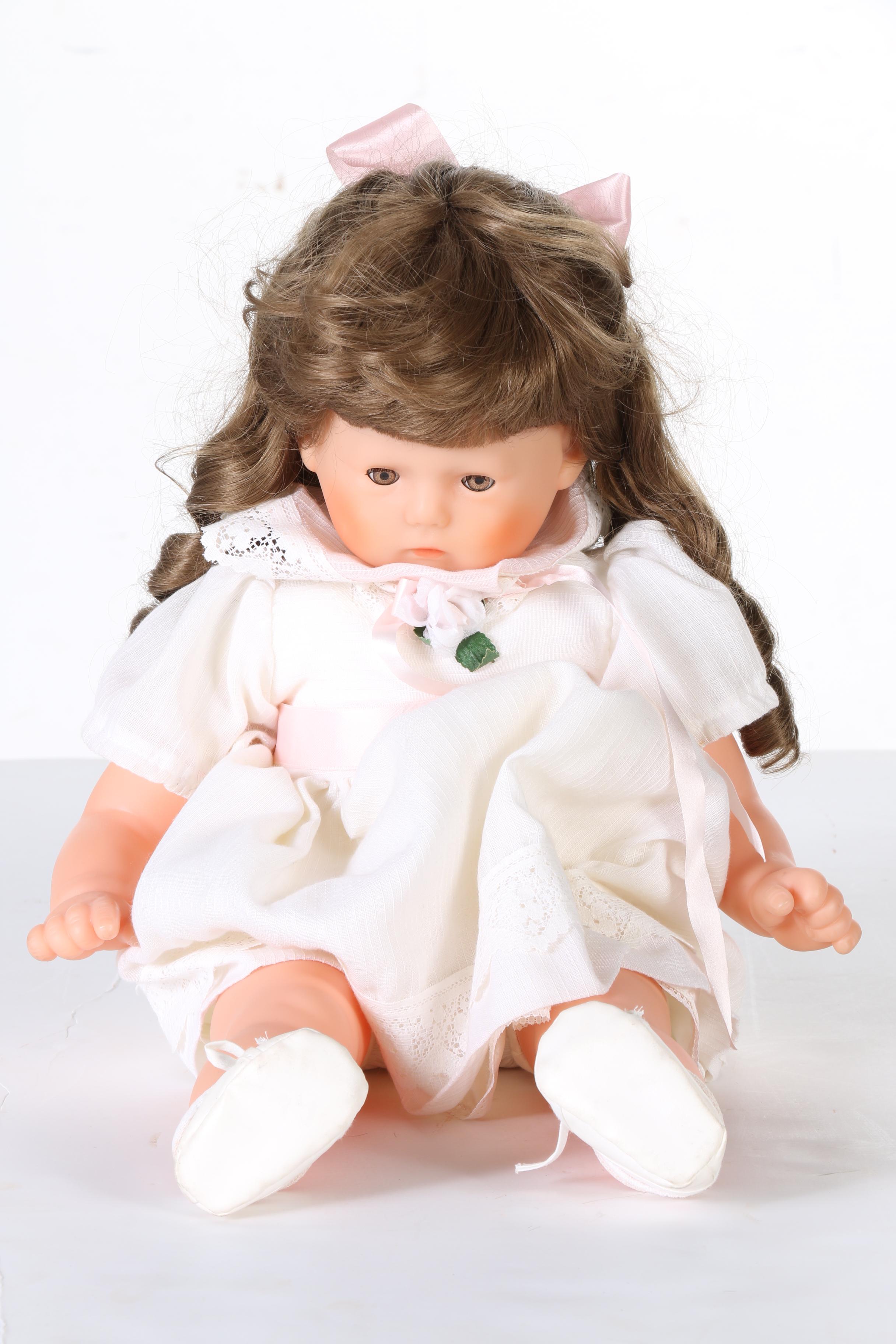 Variety of Vintage and Contemporary Composition Dolls