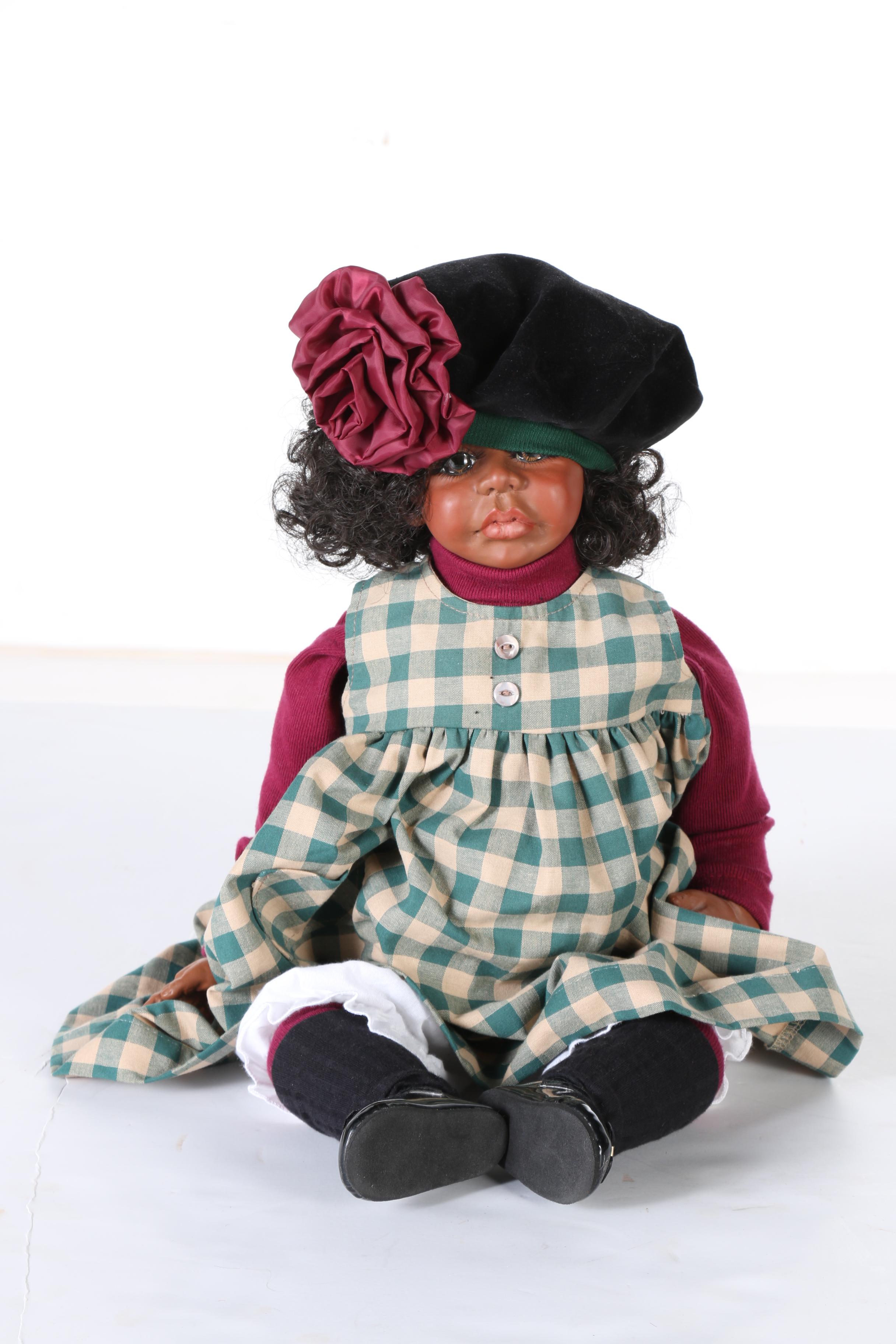 Variety of Vintage and Contemporary Composition Dolls