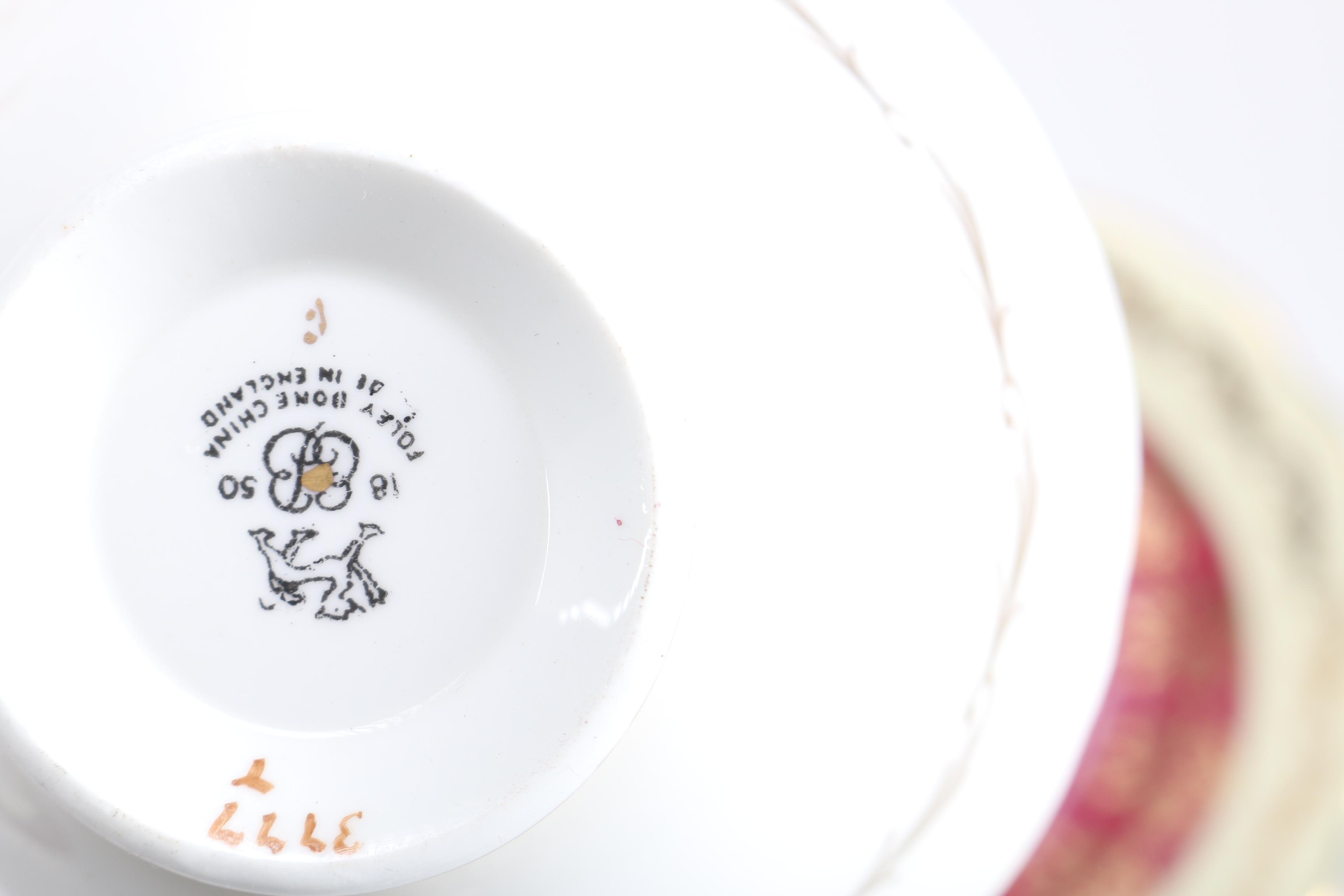 Bone China Teacups and Saucers