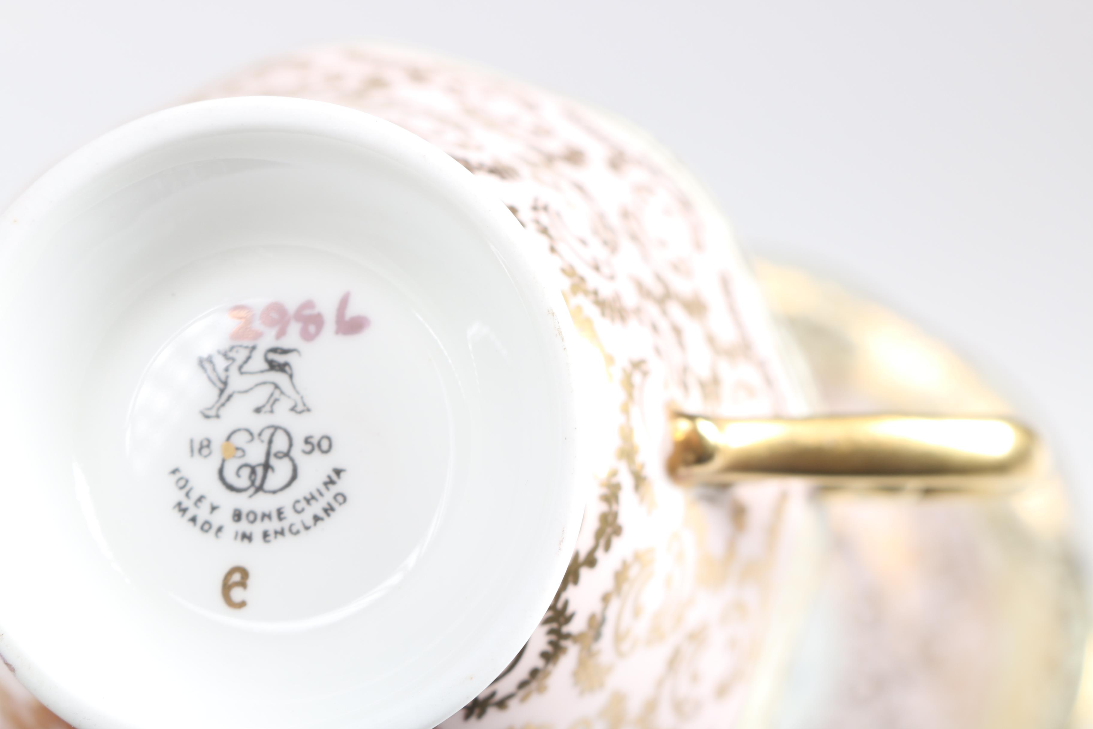 Bone China Teacups and Saucers