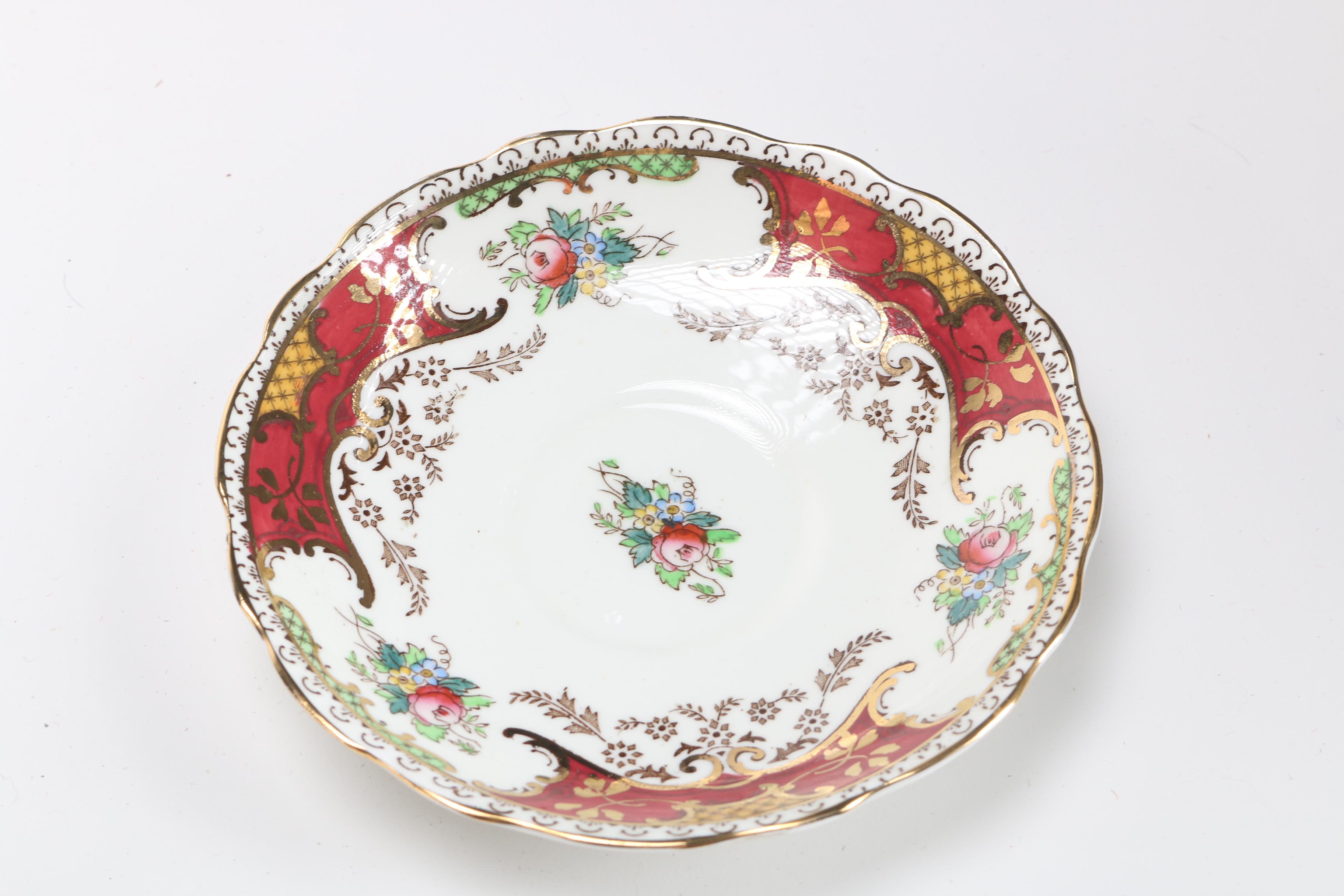 Bone China Teacups and Saucers