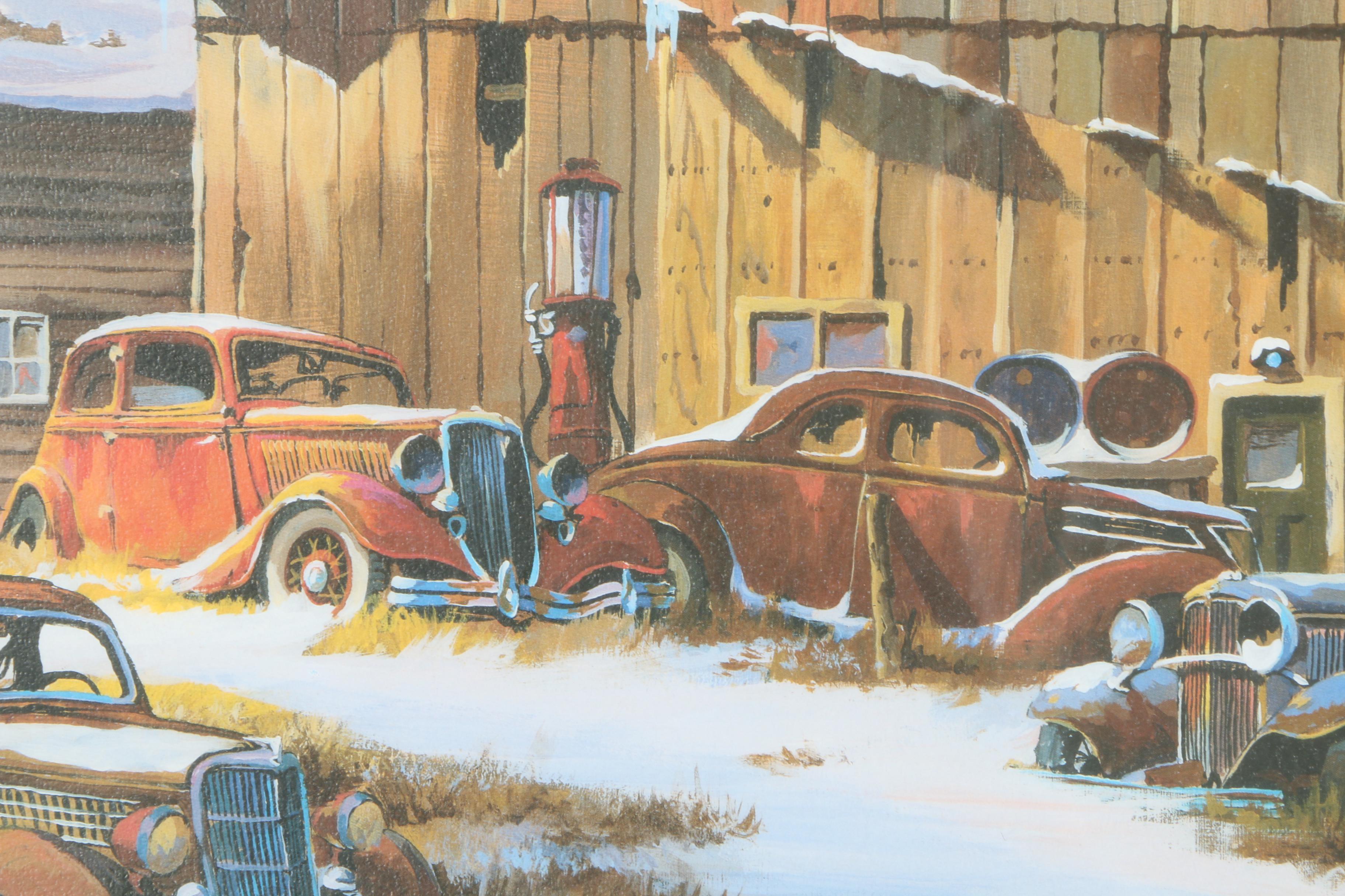 Dale Klee Offset Lithograph on Paper "Secret Victorias"