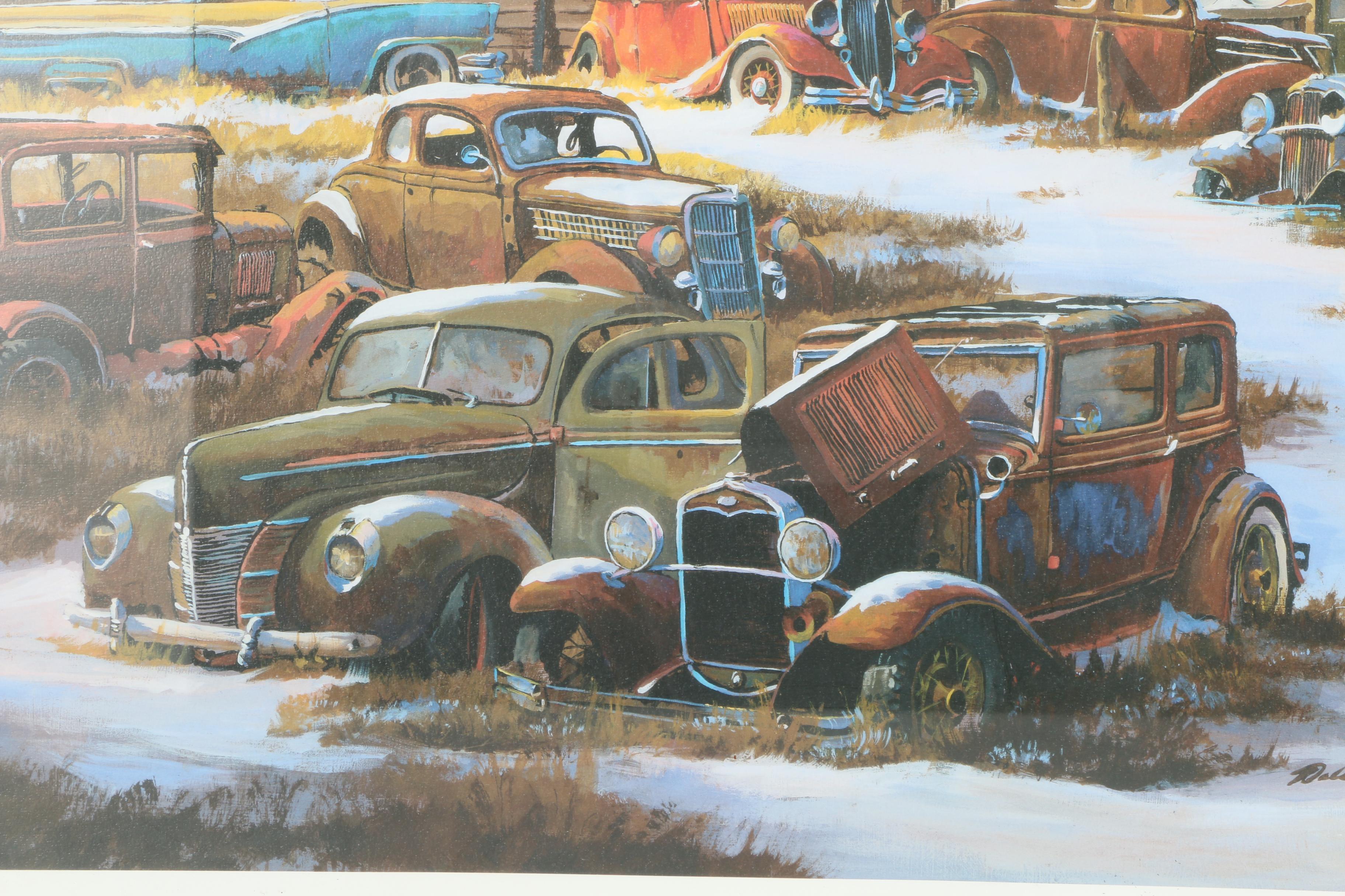 Dale Klee Offset Lithograph on Paper "Secret Victorias"