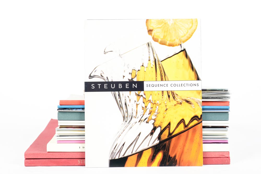 Large Collection of Steuben Glass Reference Catalogs