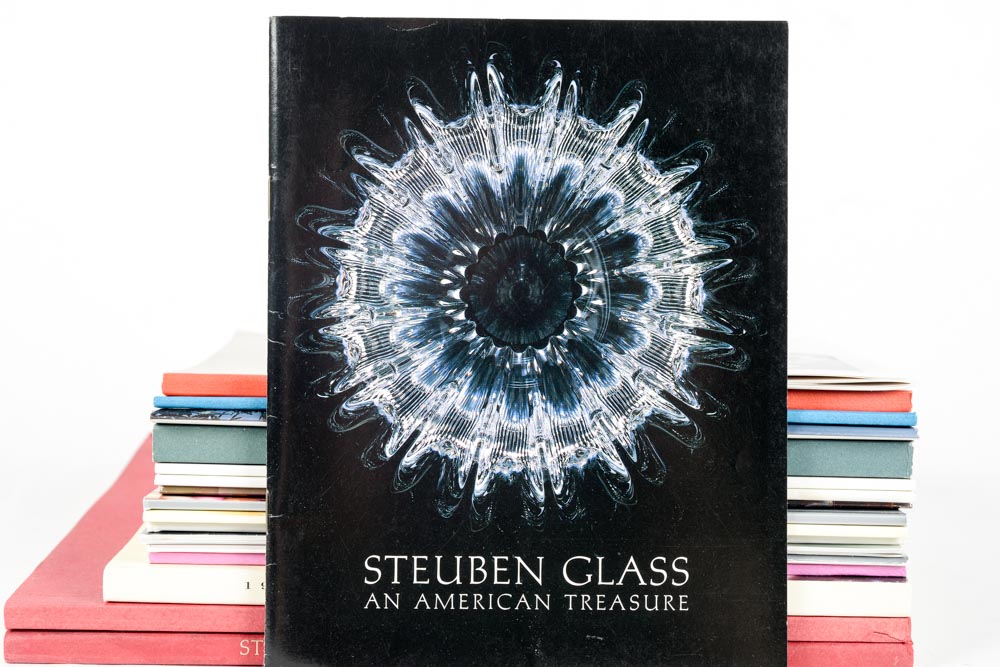 Large Collection of Steuben Glass Reference Catalogs