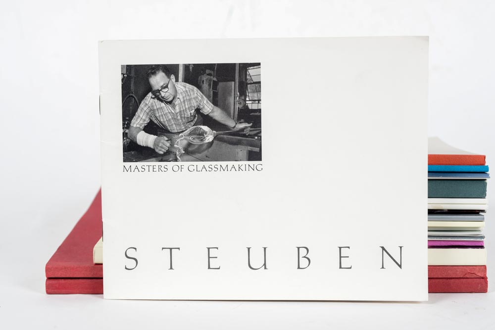 Large Collection of Steuben Glass Reference Catalogs