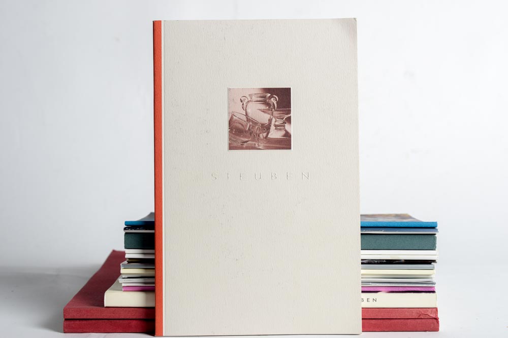 Large Collection of Steuben Glass Reference Catalogs