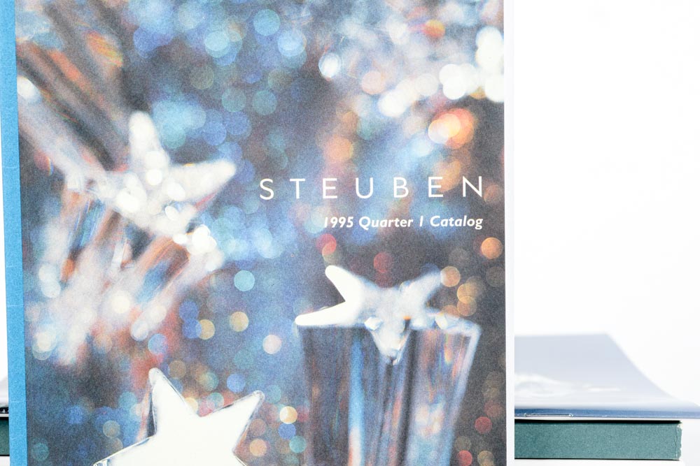 Large Collection of Steuben Glass Reference Catalogs