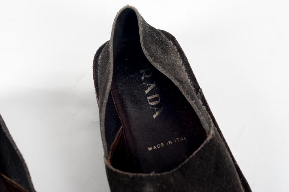 Men's Prada Suede Shoes