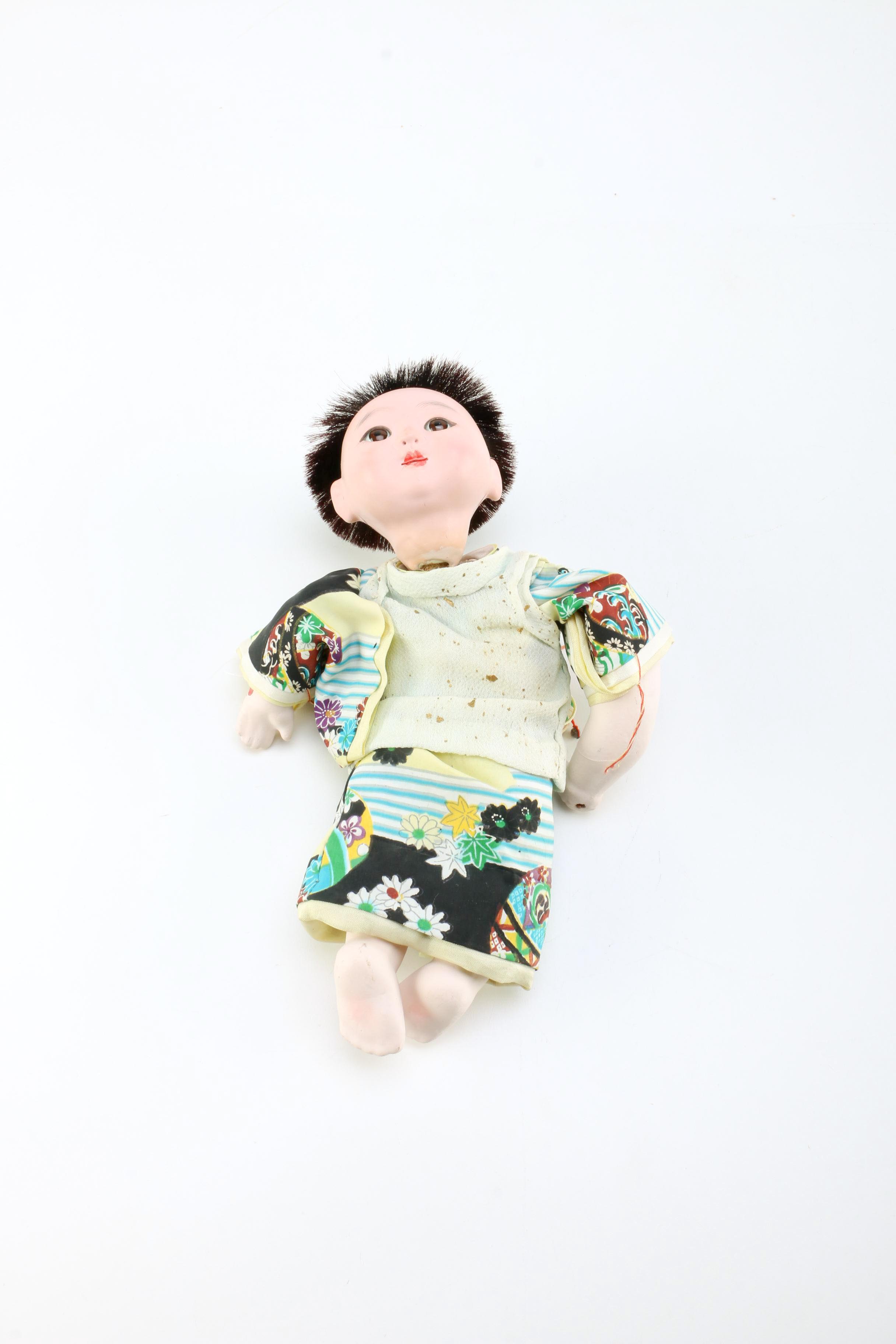 Vinyl Japanese Style Child Dolls