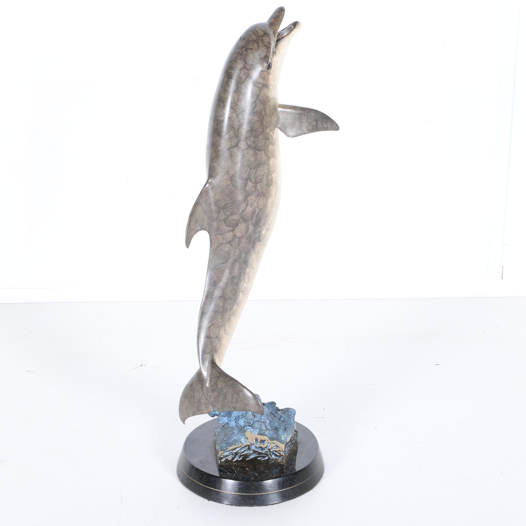 Wyland "Dolphin Dance" Limited Edition Sculpture