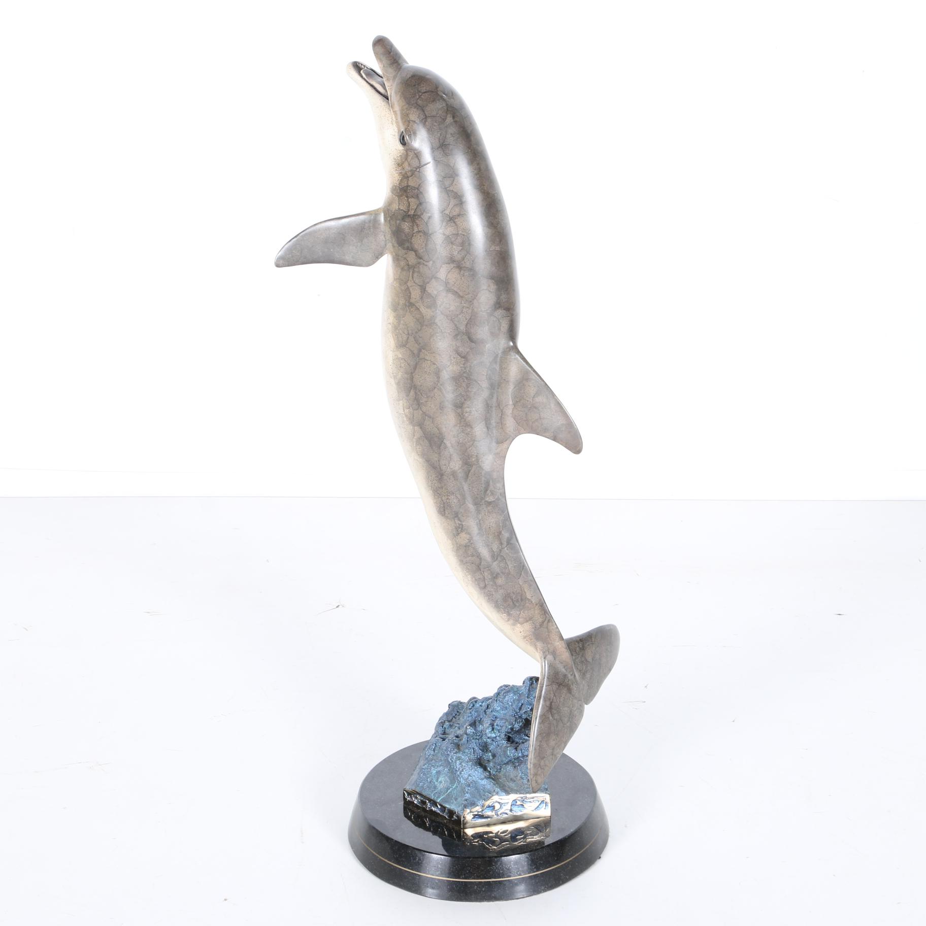 Wyland "Dolphin Dance" Limited Edition Sculpture