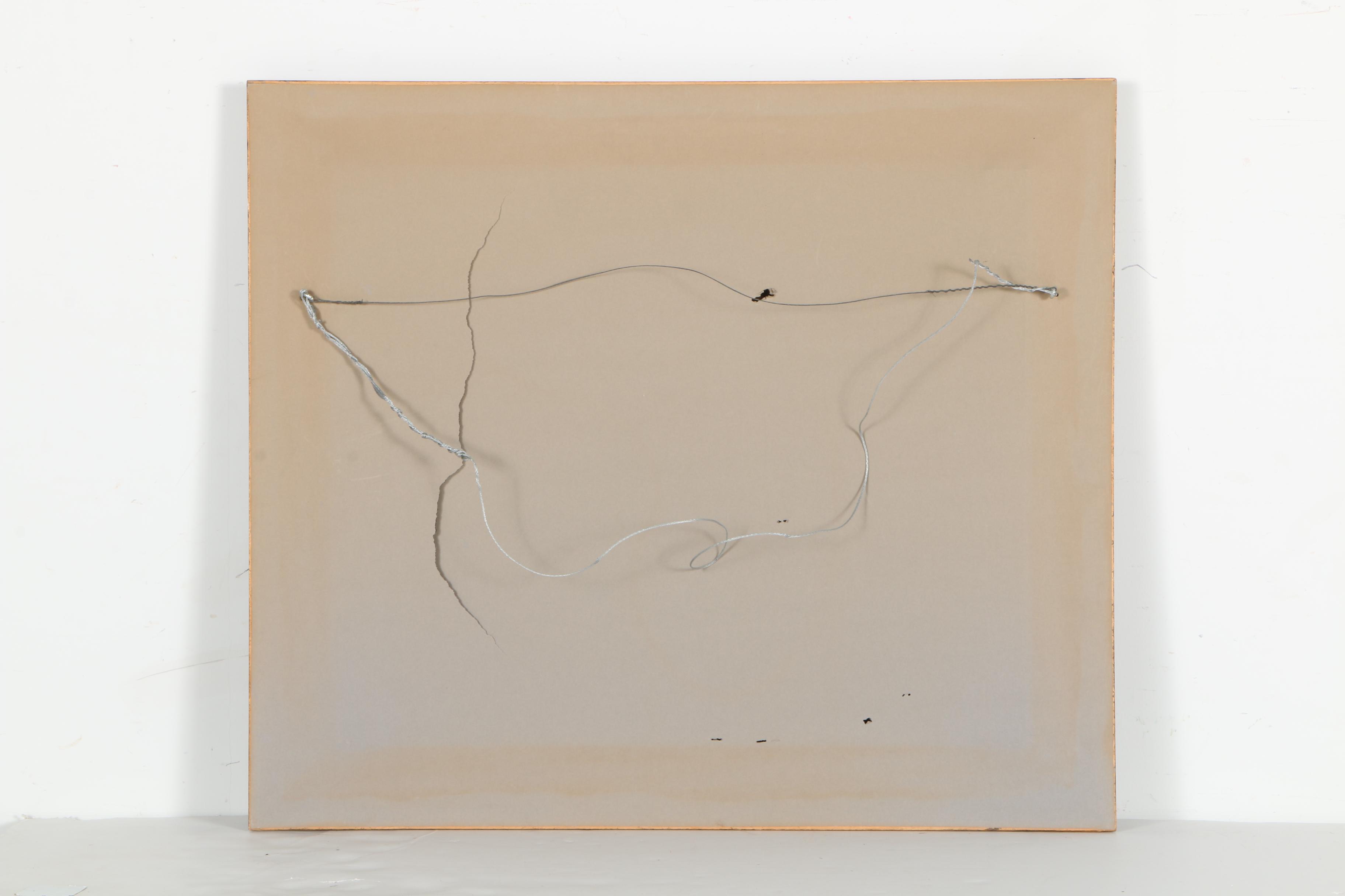 Thomas Locker Oil Painting on Board of a Sweeping Landscape