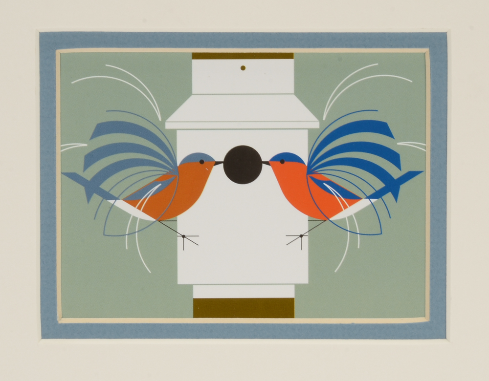 Offset Lithograph after Charley Harper "Homecoming"
