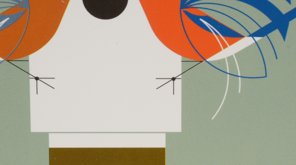Offset Lithograph after Charley Harper "Homecoming"