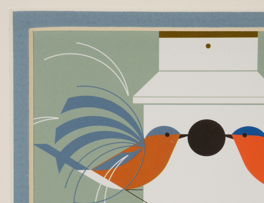 Offset Lithograph after Charley Harper "Homecoming"