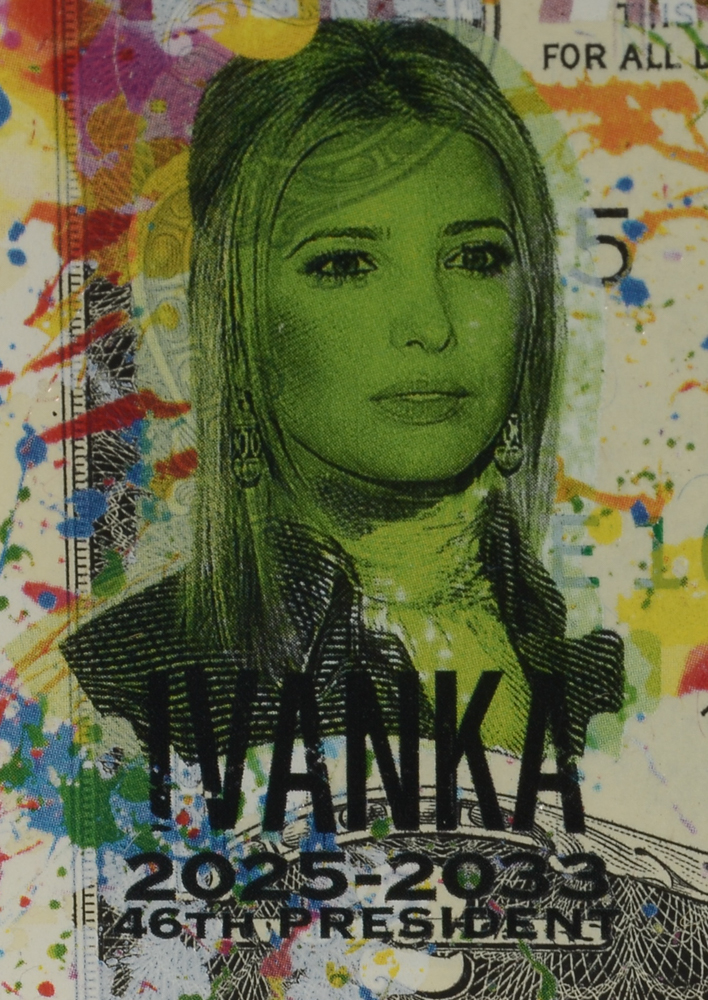 Rency Signed Embellished Two-Dollar Bill "The Art of the Presidency"