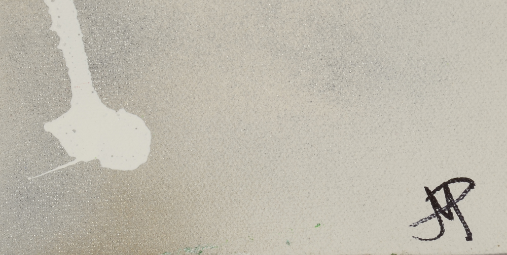 Robbie Kemper Original Abstract Acrylic and Spray Paint on Canvas