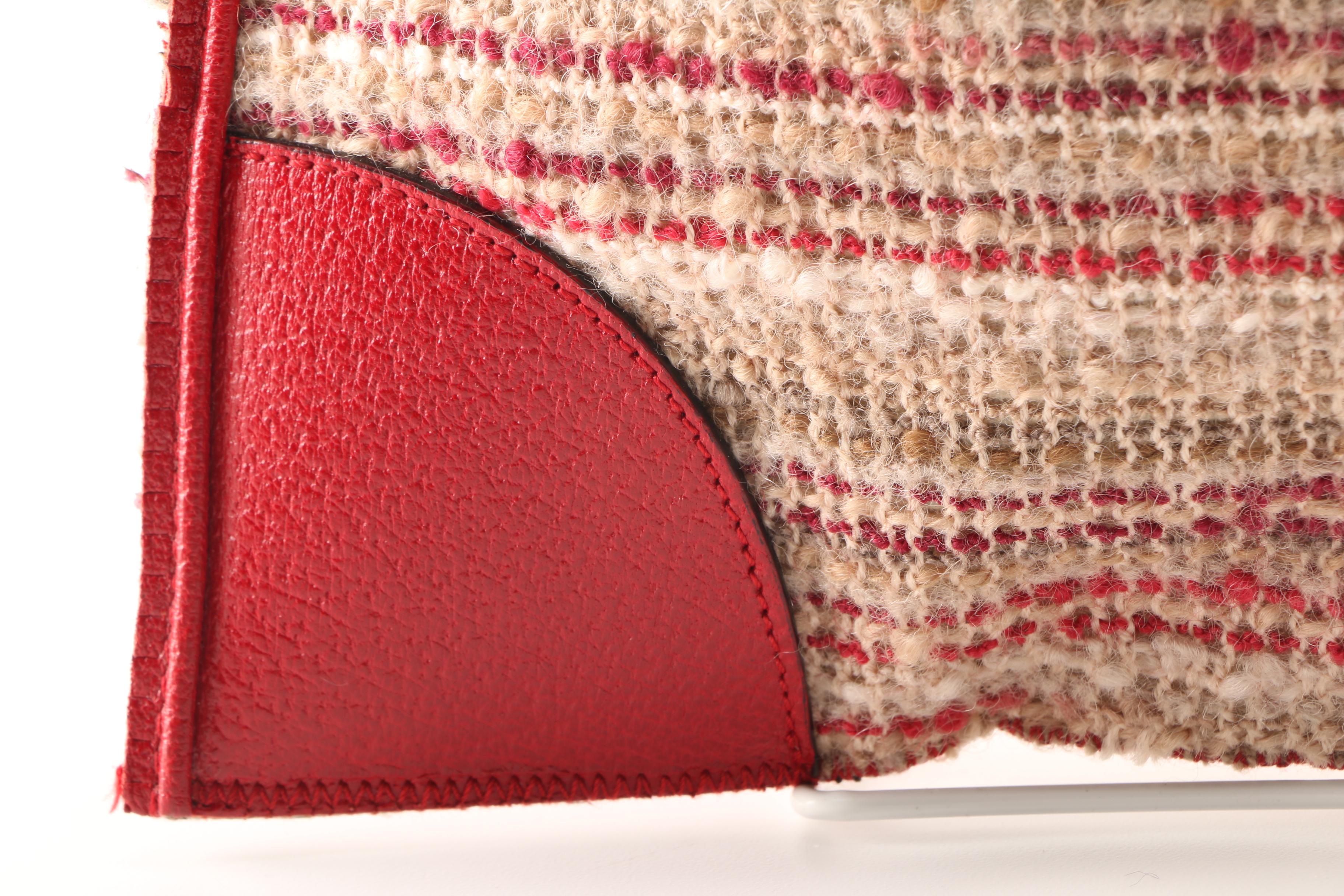 Prada Tweed and Leather Bag