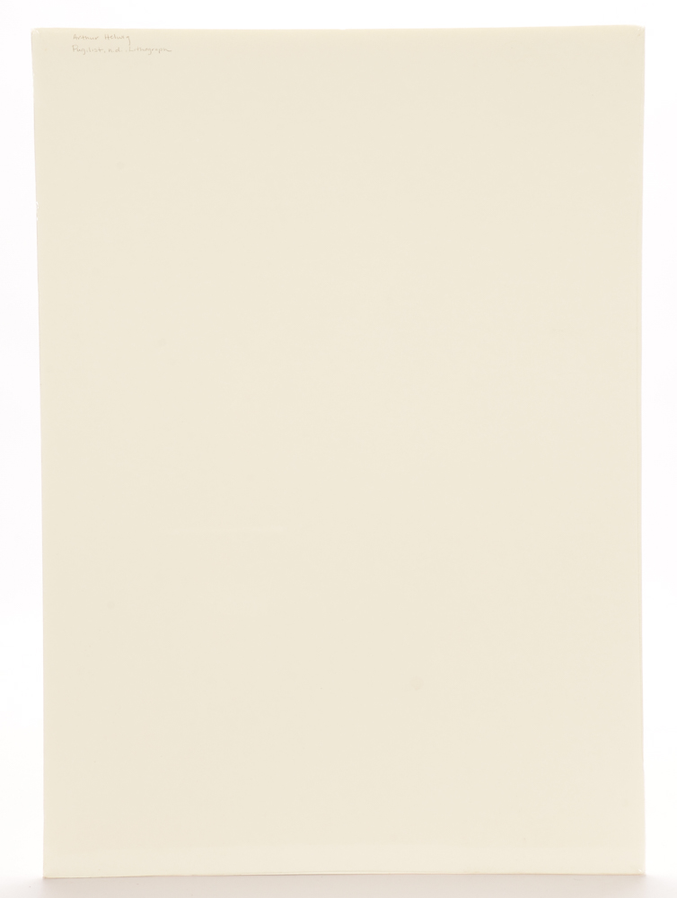 Arthur Helwig Original Stone Lithograph "The Pugilist"