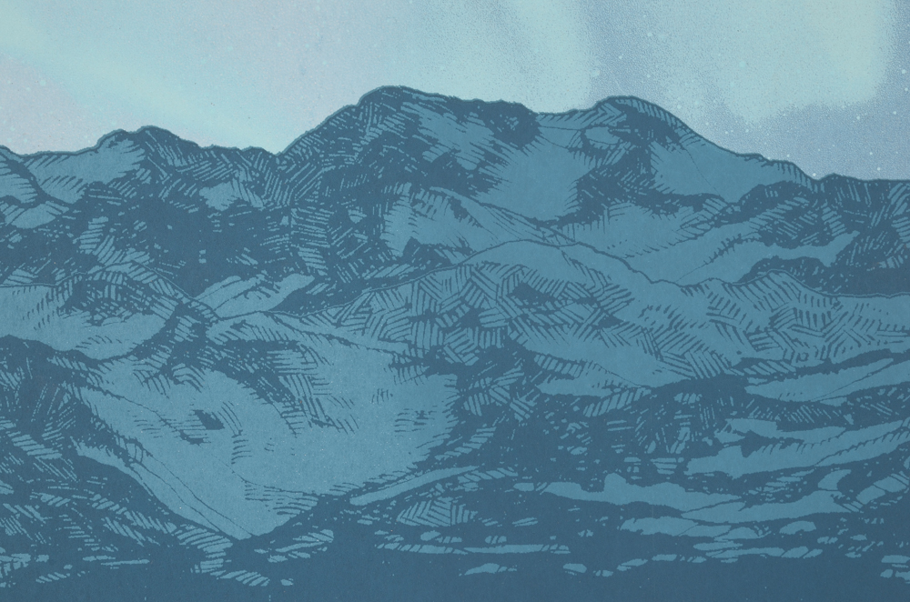 Dan McCarthy Original Signed Serigraph Landscape