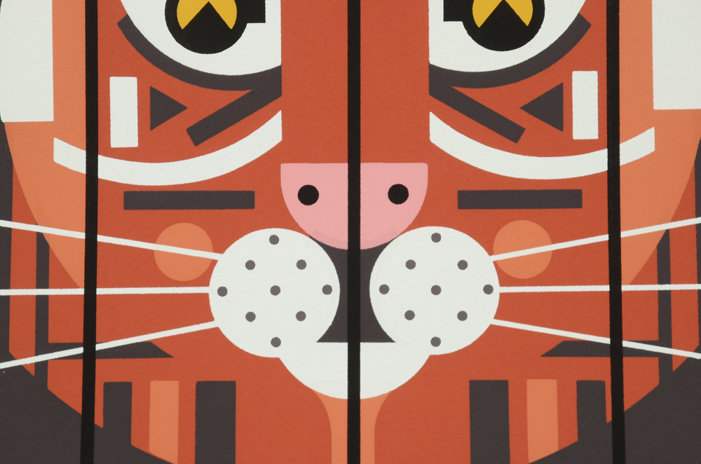 Edie Harper Original 1987 Limited Edition Serigraph "Copycats"