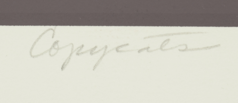 Edie Harper Original 1987 Limited Edition Serigraph "Copycats"