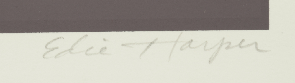 Edie Harper Original 1987 Limited Edition Serigraph "Copycats"