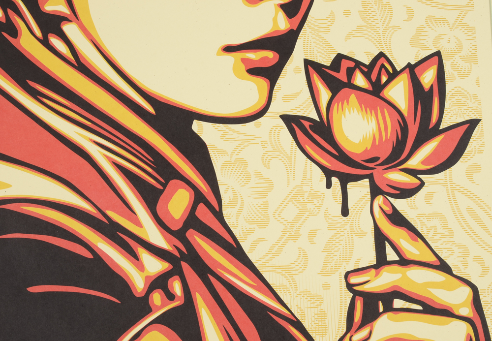 Shepard Fairey Signed 2017 Open Edition Giclée "Natural Springs"