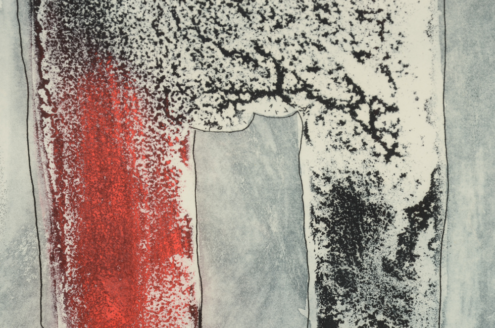 Kevin Booher Signed Artist's Proof Deep Etching "Summer is Over"