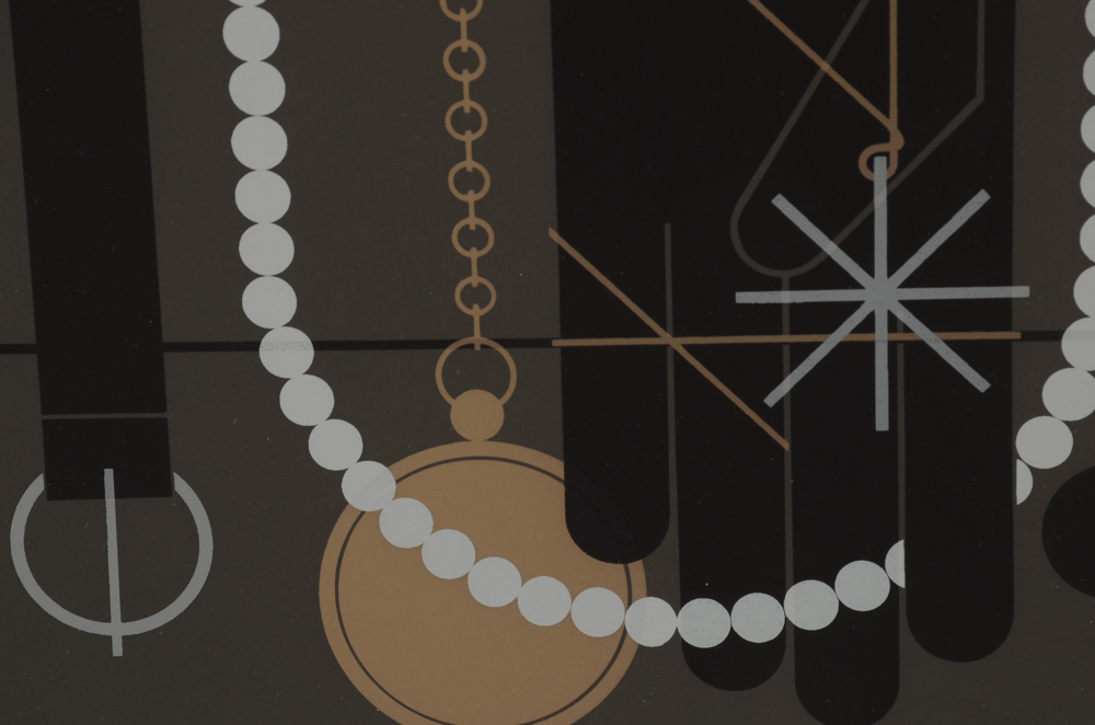 Charley Harper Signed 1981 Limited Edition Serigraph "Racc an' Ruin"