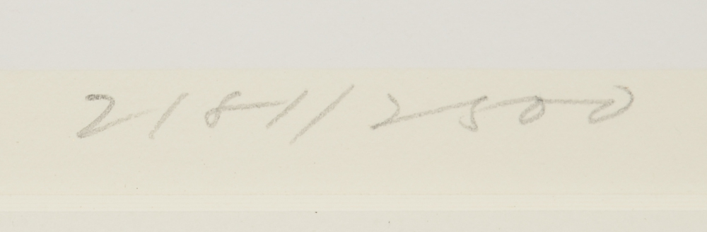 Charley Harper Signed Limited Edition Serigraph "Crawling Tall"