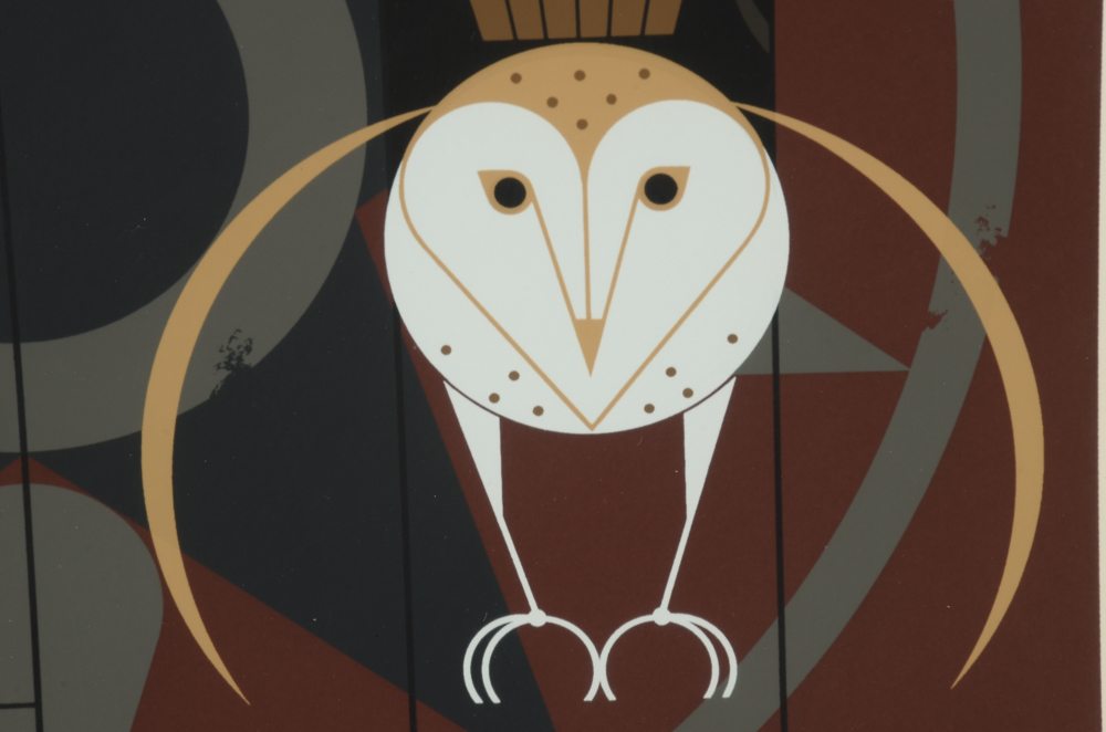 Charley Harper Original Signed Limited Edition Serigraph "Hexit"