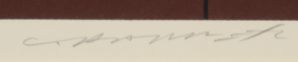 Charley Harper Original Signed Limited Edition Serigraph "Hexit"