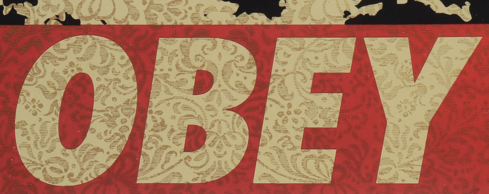 Shepard Fairey Offset Lithograph "Obey"